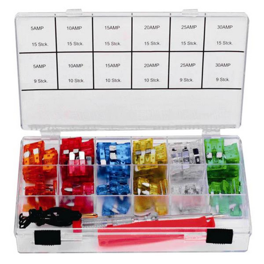 Workshop Kit Blade Fuses & Tester (150pcs)