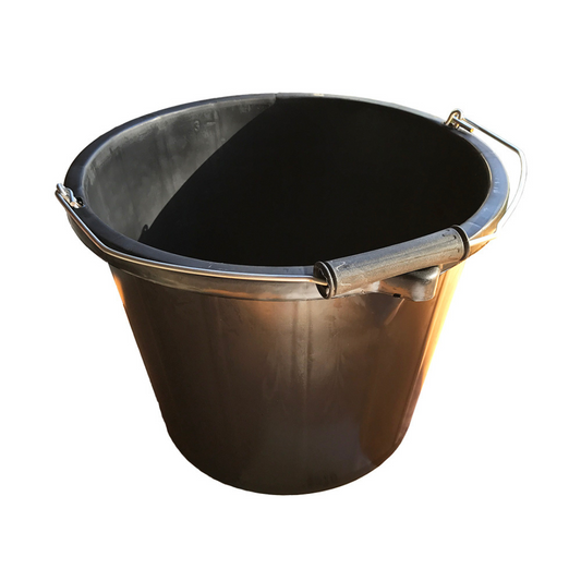 15L / 3 Gallon c/w handle Black HD BucketC10