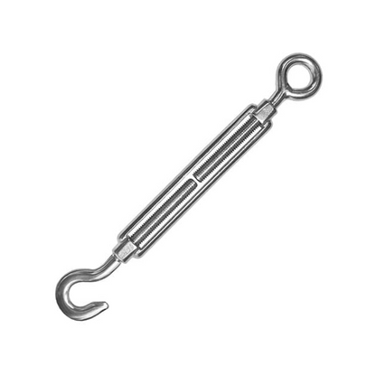 Turnbuckle Hook/Eye 10mm Galvanised (Bag of 10)