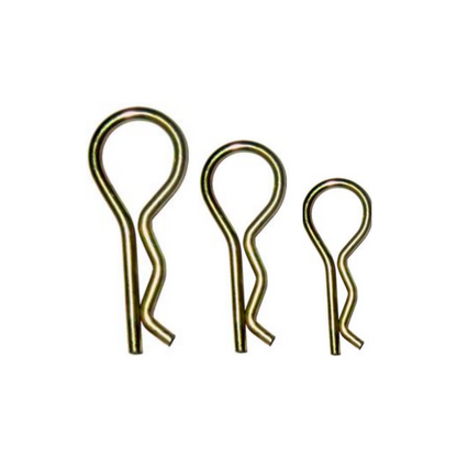 R Clips - 5 pcs each, 2, 3, 4mm