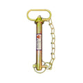 Towing Pin 1 1/4 x 6 inch with linch pin + chain