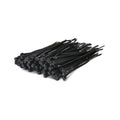 Cable Ties Black 2.5mm x 100mm (100 pcs)