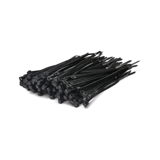 Cable Ties Black 2.5mm x 100mm (100 pcs)