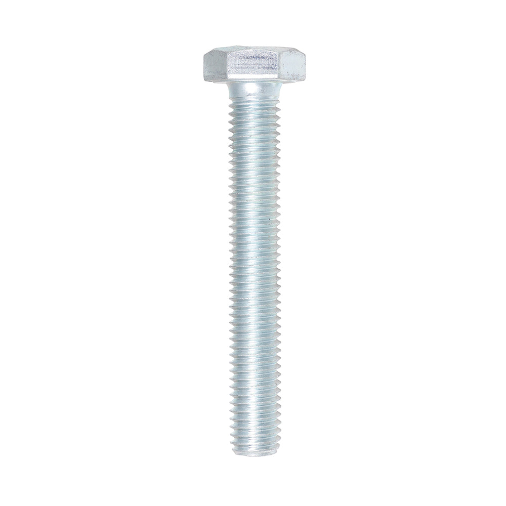 Set Screws (Hex Bolts) - Grade 8.8 - Zinc