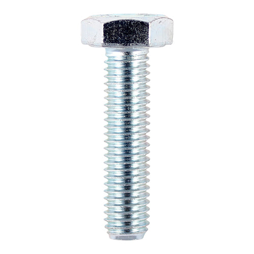 Set Screws (Hex Bolts) - Grade 8.8 - Zinc