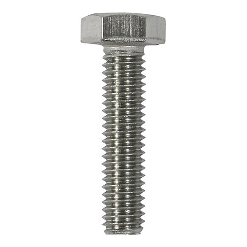 Set Screws DIN 933 A2 SS - M8 x 60 | Bag of 5