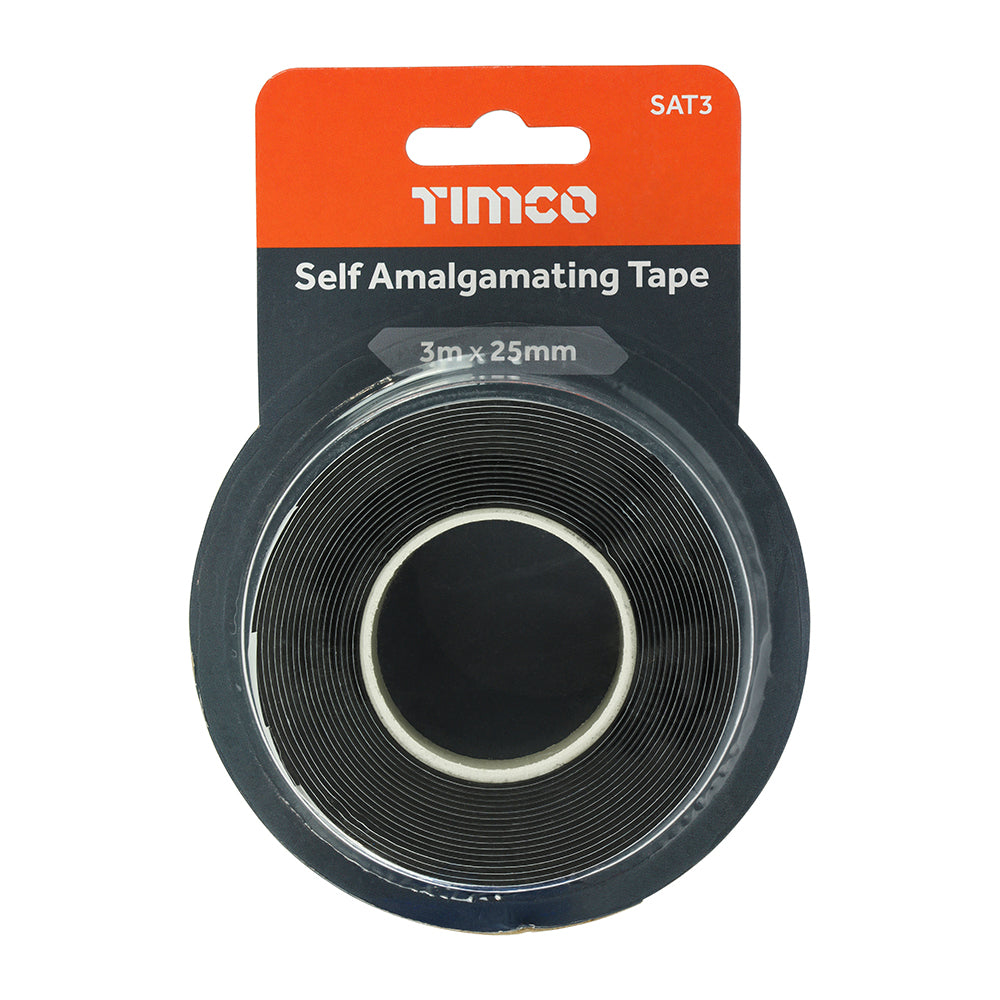 Self Amalgamating Tape - 3m x 25mm | Blister Pack