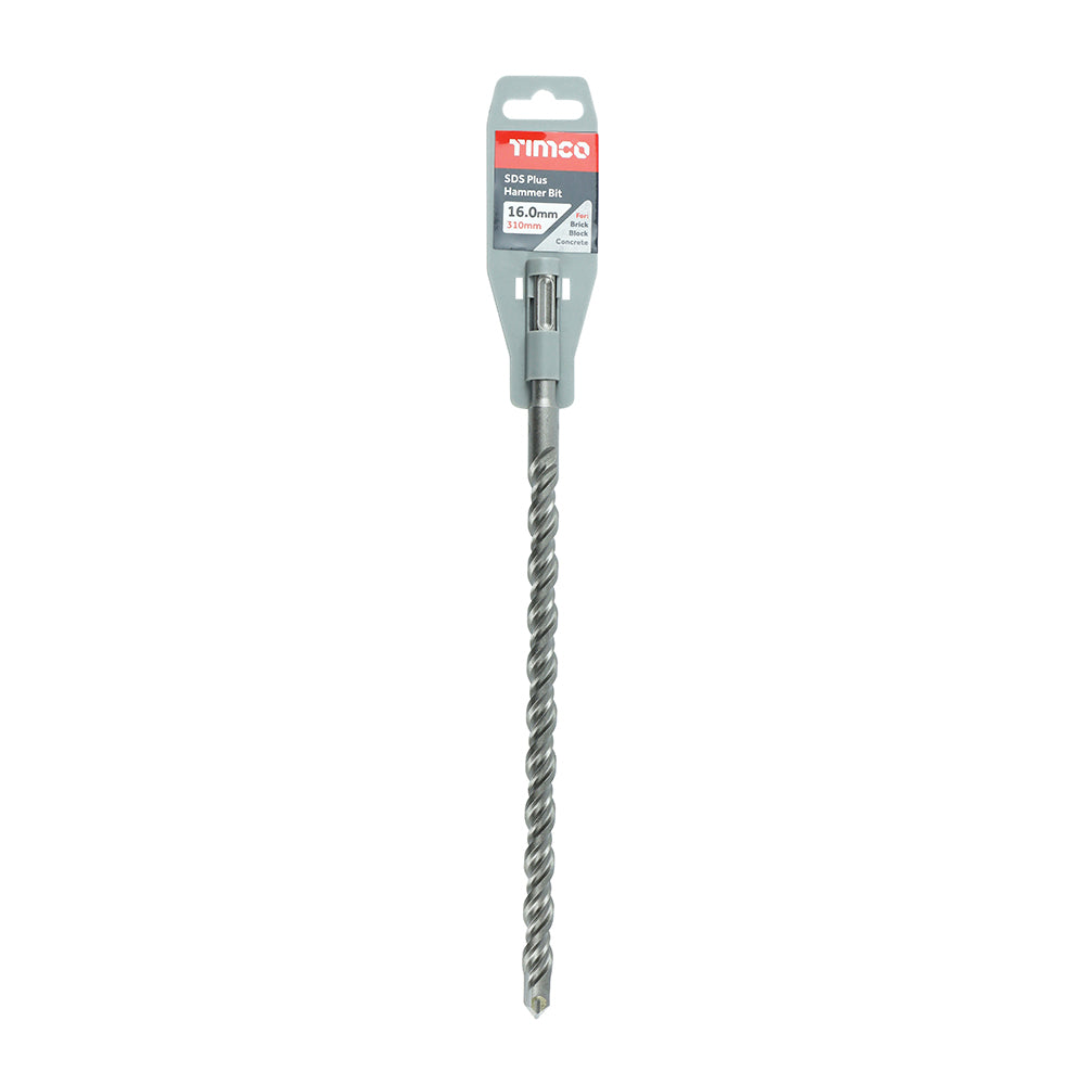 SDS Plus Hammer Bit - 16.0 x 310 | Clip