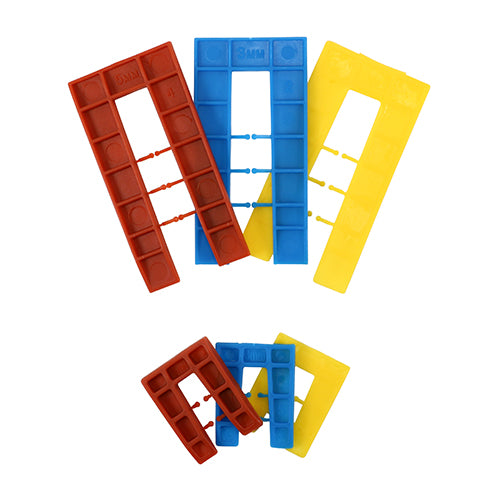 Assorted Horseshoe Shims - 1.0, 3.0, 5.0, 6.0mm | Bag of 100