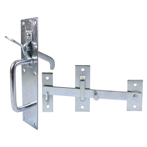 Medium Suffolk Latch Zinc - 205 x 45mm | TIMbag