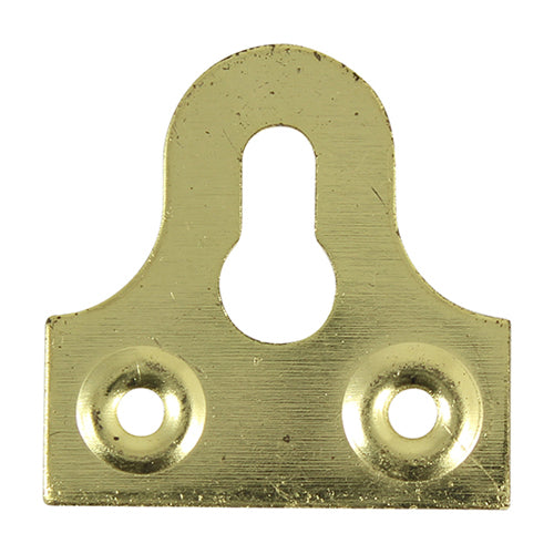 Mirror Plate - Slotted - 38mm | TIMpac of 4