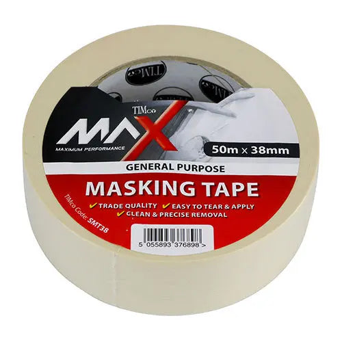 Timco Masking Tape - Cream Timco