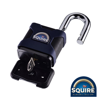 Squire Stronghold Padlock - Open Shackle - SS80S - 80mm