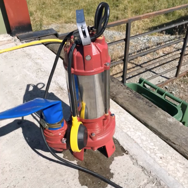 Gwaza Pump Submersible HD Carbon Steel Cutting Blade 13A 1.1Kw Gwaza