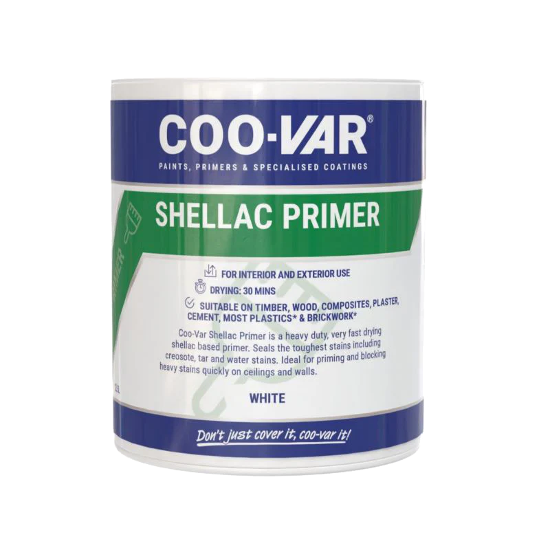 Coo-Var Shellac Primer White 500ml