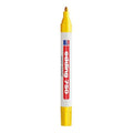 Yellow paint marker with Edding logo on a white background