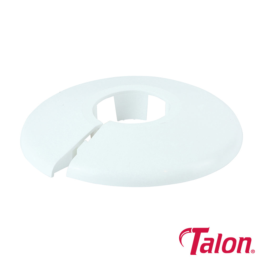 Pipe Collar - White - 22mm | Bag of 10