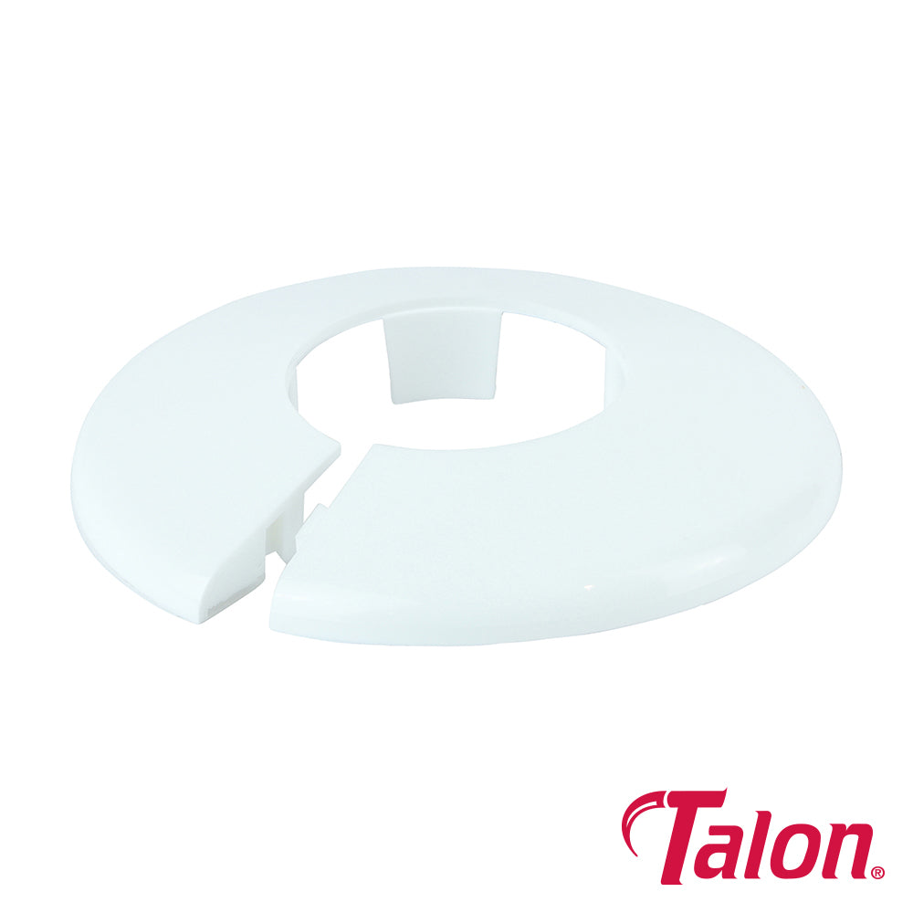 Pipe Collar - White - 28mm | Bag of 10