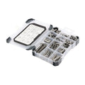 Timco Mixed Tray - Set Screws Nuts Washers - Zinc Timco