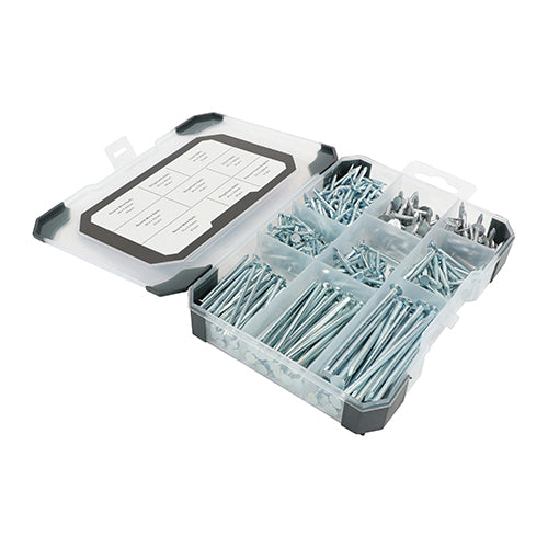 Mix Nails Galv & Bright - 300pcs | Tray of 300
