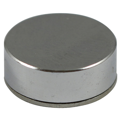 Threaded Screw Cap POL Chrome - 12mm | TIMpac of 4