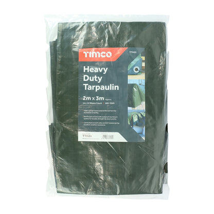 Timco Tarpaulin - Heavy Duty - 4 x 5m