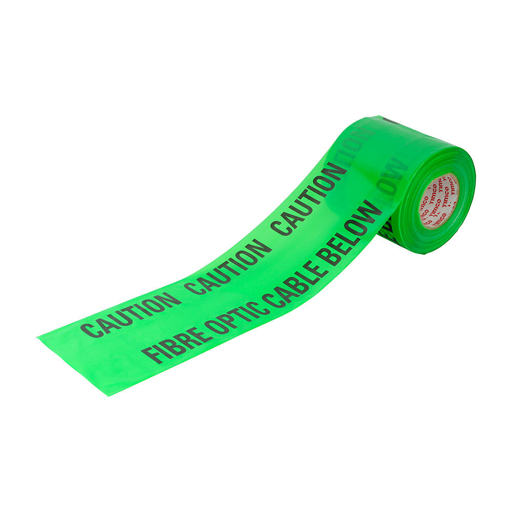 Underground Tape - Fibre Optic Cable - Length metre 365 - Width mm 150 - Colour Green