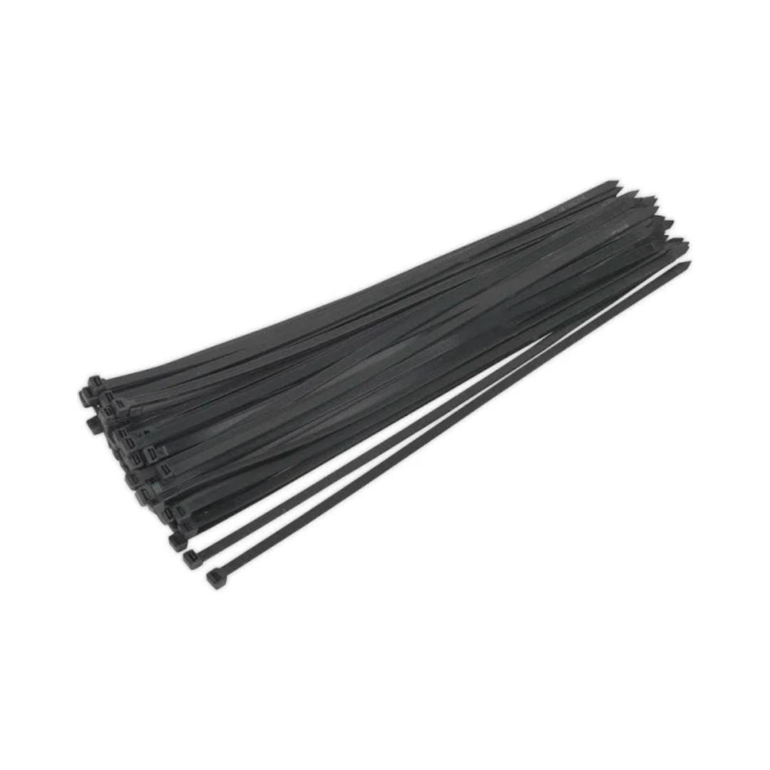 Cable Ties Black 12mm x 650mm (100pcs)