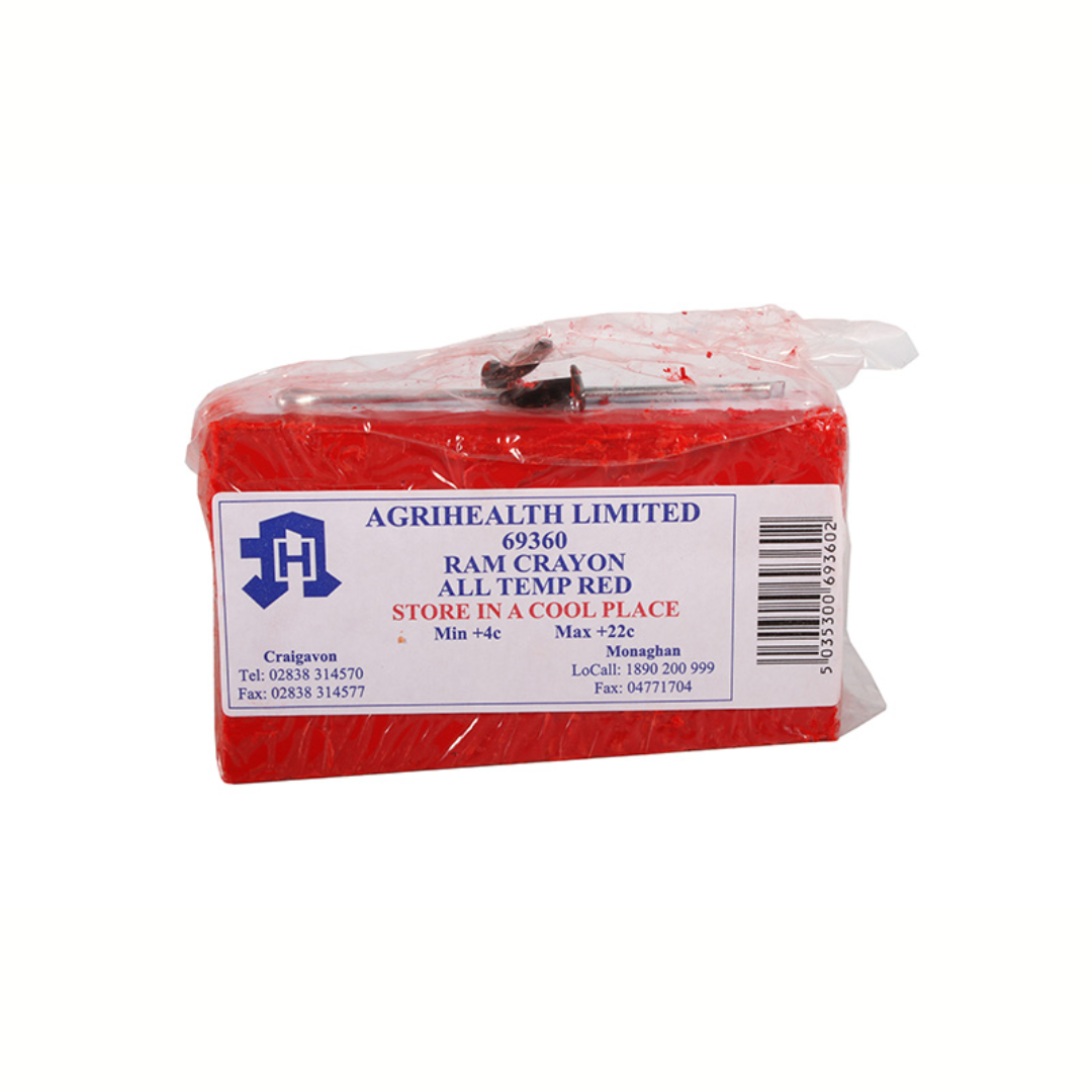 Agrihealth Ram Crayon - Red Agrimark
