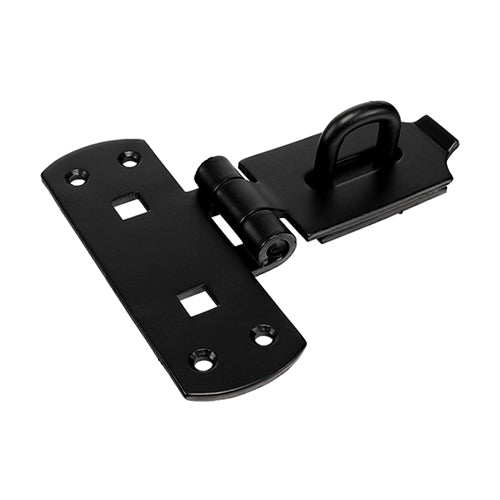 Heavy Vertical Hasp-Staple BLK