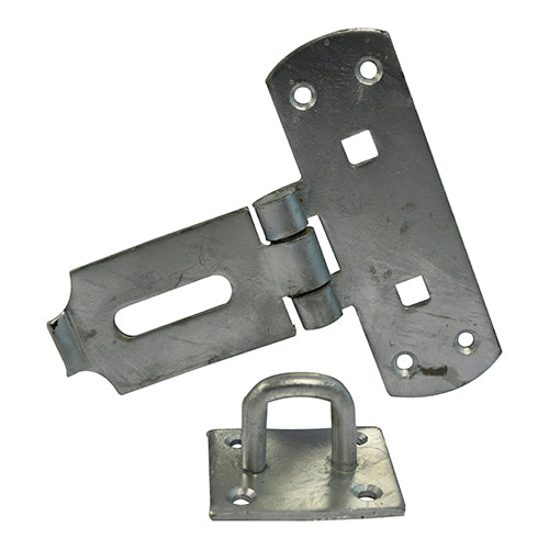 Heavy Vertical HaspStaple HDG - 6" | TIMbag