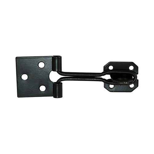 Wire Pattern Hasp-Staple BLK - 6" | TIMbag