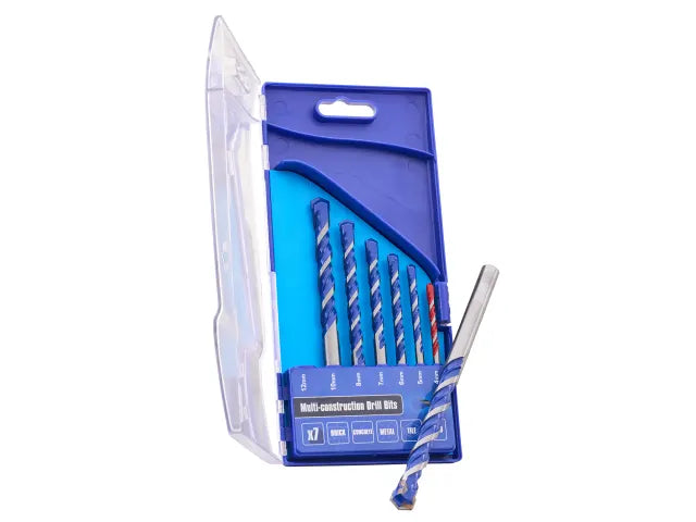 Faithful 7 Piece Multi-Construction Drill Bit Set Tanat Supplies