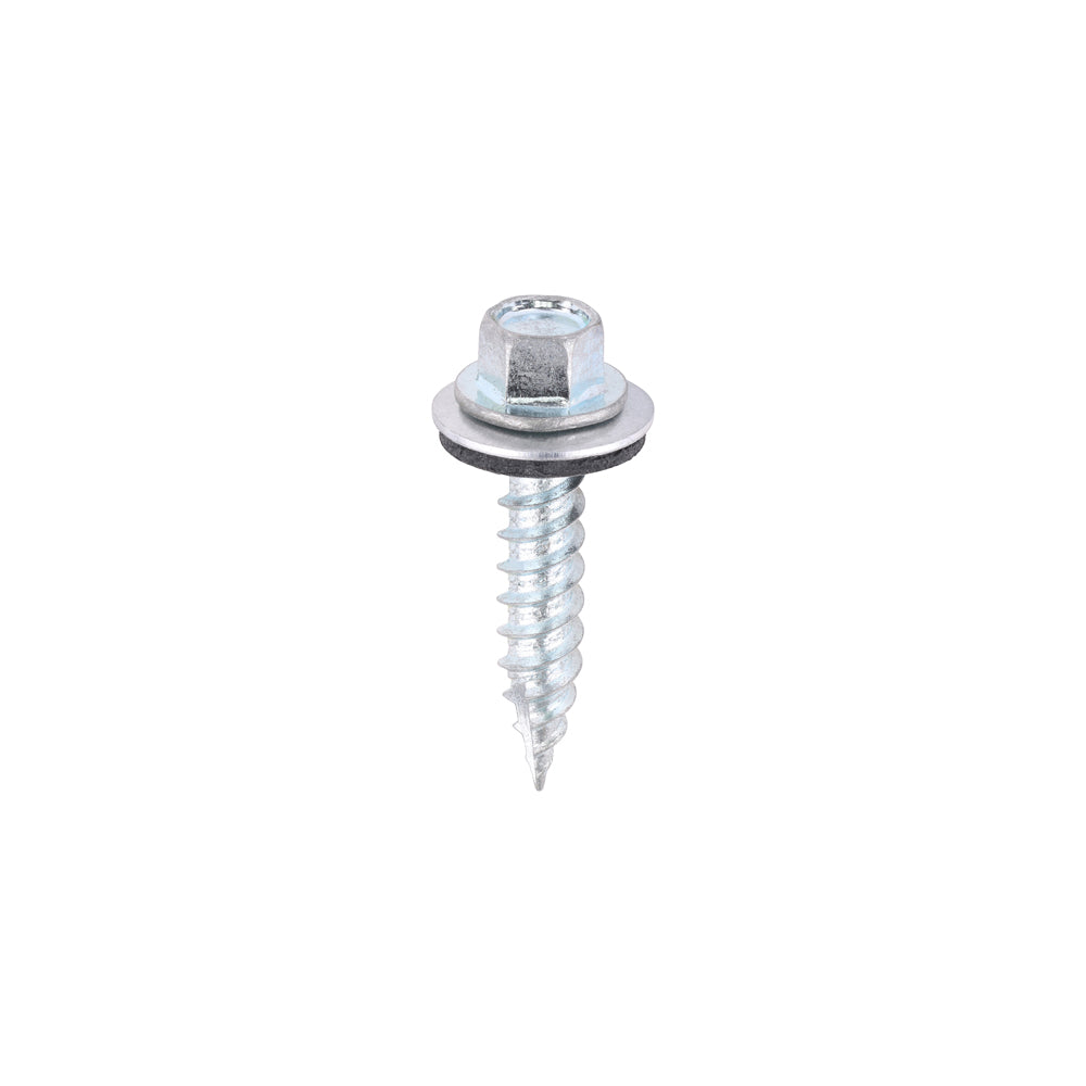 Hex Sl Timber Screw W16 - BZP - 6.3 x 32 | Bag of 100