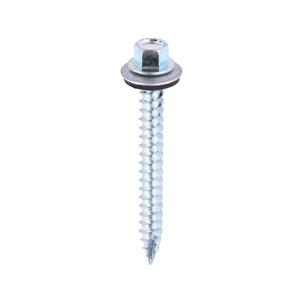 Hex Sl Timber Screw W16 - BZP - 6.3 x 60 | Bag of 100