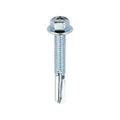 Hex Screw S/DRILL No5 Zinc - 5.5 x 38 | Box of 100