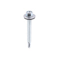 Hex No.3 S/Dr Screw W16 - BZP - 5.5 x 50 | Bag of 100