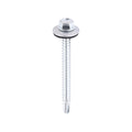 Hex No.3 S/Dr Screw W16 - BZP - 5.5 x 60 | Bag of 100