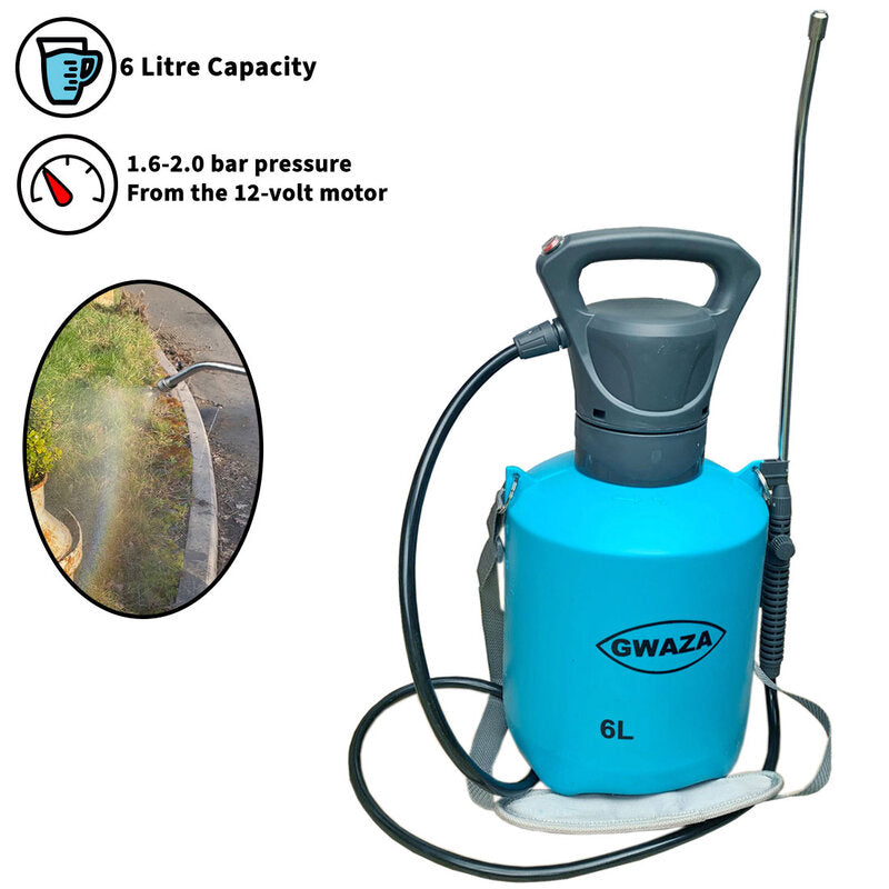Gwaza Sprayer Battery Operated 6L Rechargeable