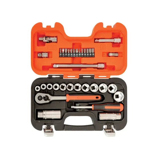 Bahco 3/8in Drive Socket Set, 34 Piece Bahco