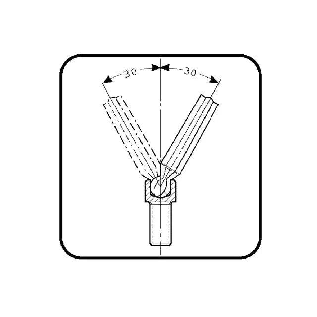 Bahco Metric Long Ball End Hex L-Key Set, 9 Piece Bahco