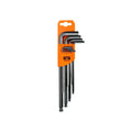 Bahco Metric Long Ball End Hex L-Key Set, 9 Piece Bahco