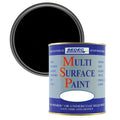 Bedec Multi Surface Paint (MSP) - Black - Satin - 2.5L Bedec