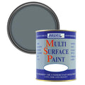 Bedec Multi Surface Paint (MSP) - Dark Grey - Satin - 2.5L Bedec