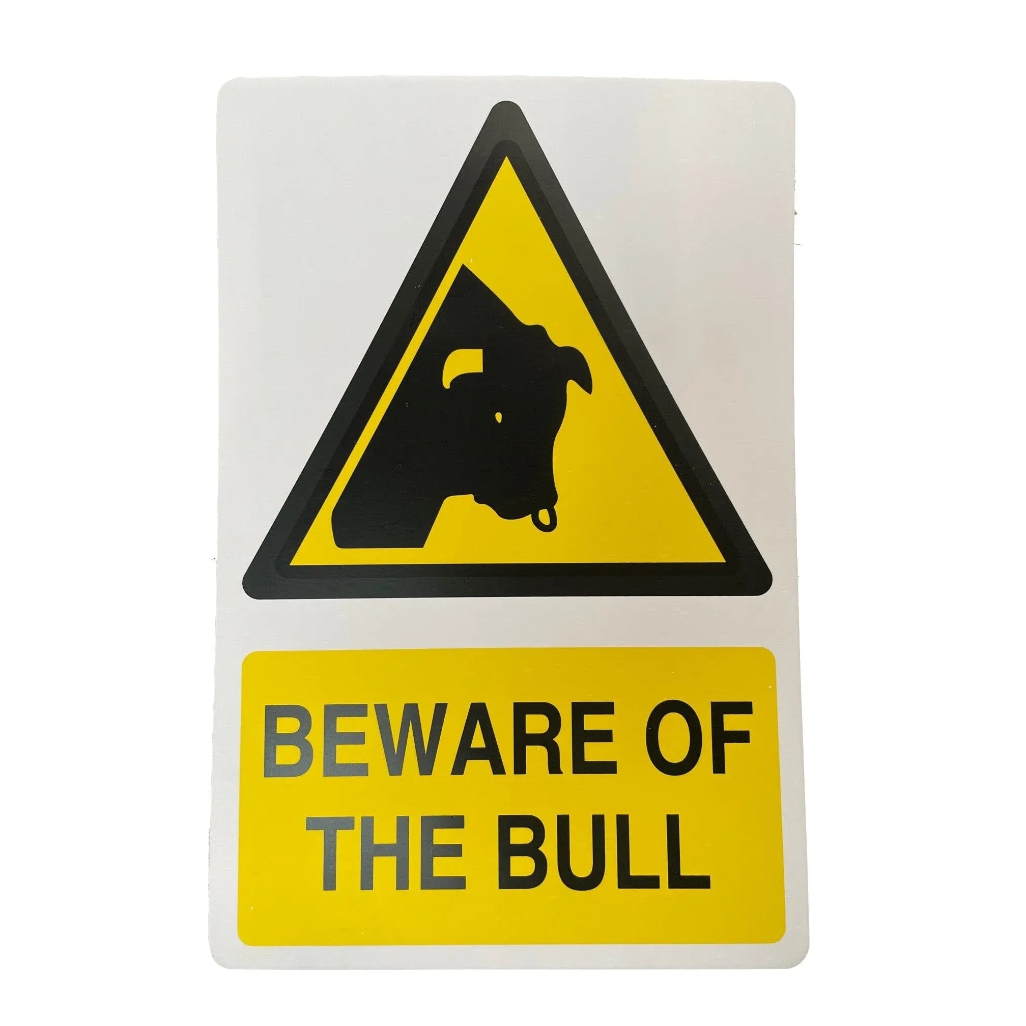 Beware Of The Bull Sign 360 x 240mm