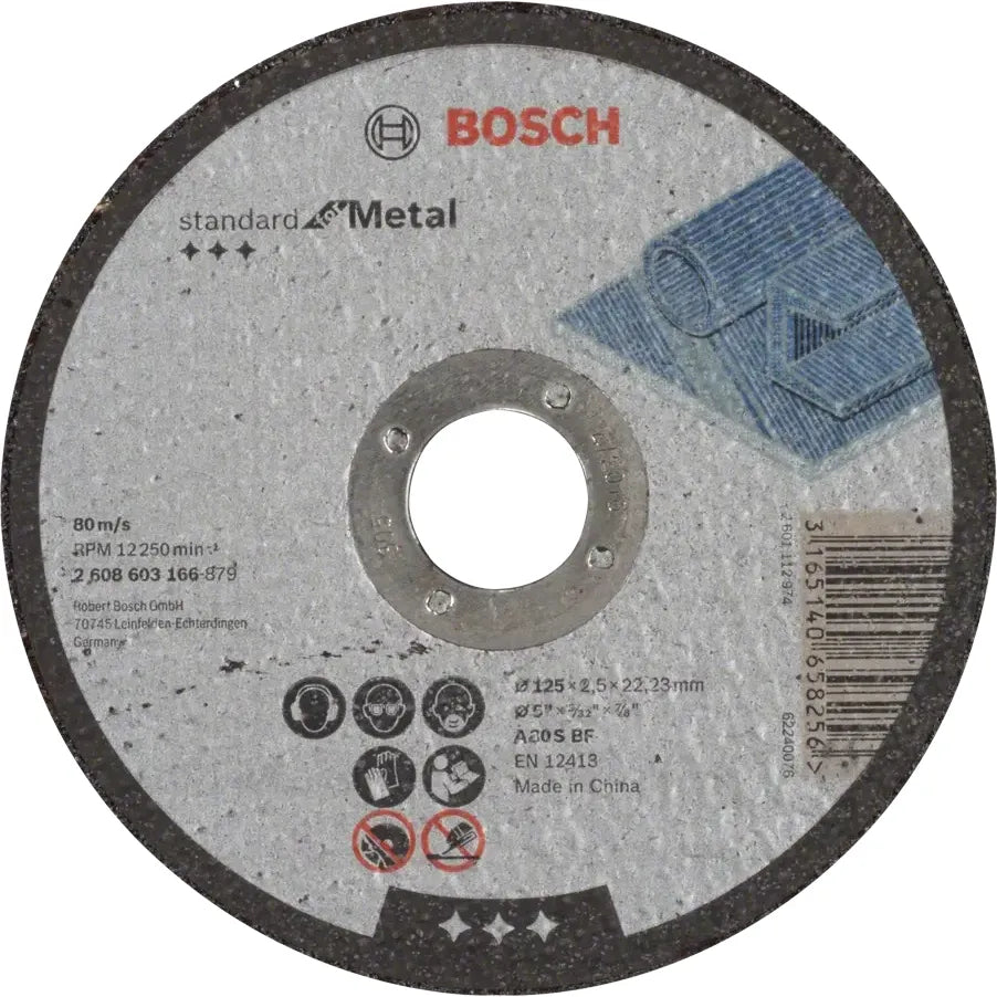 Bosch 115 x 1 x 22,23 mm Metal Cutting Discs (50pcs) Bosch