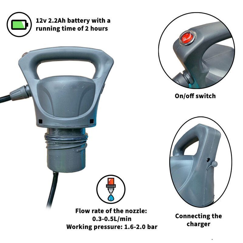 Gwaza Sprayer Battery Operated 6L Rechargeable
