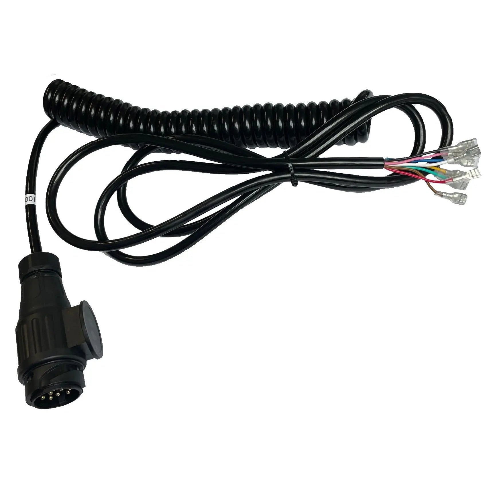 Cable Trailer Extension 13 Pin 8 Core Curly,Lucar.