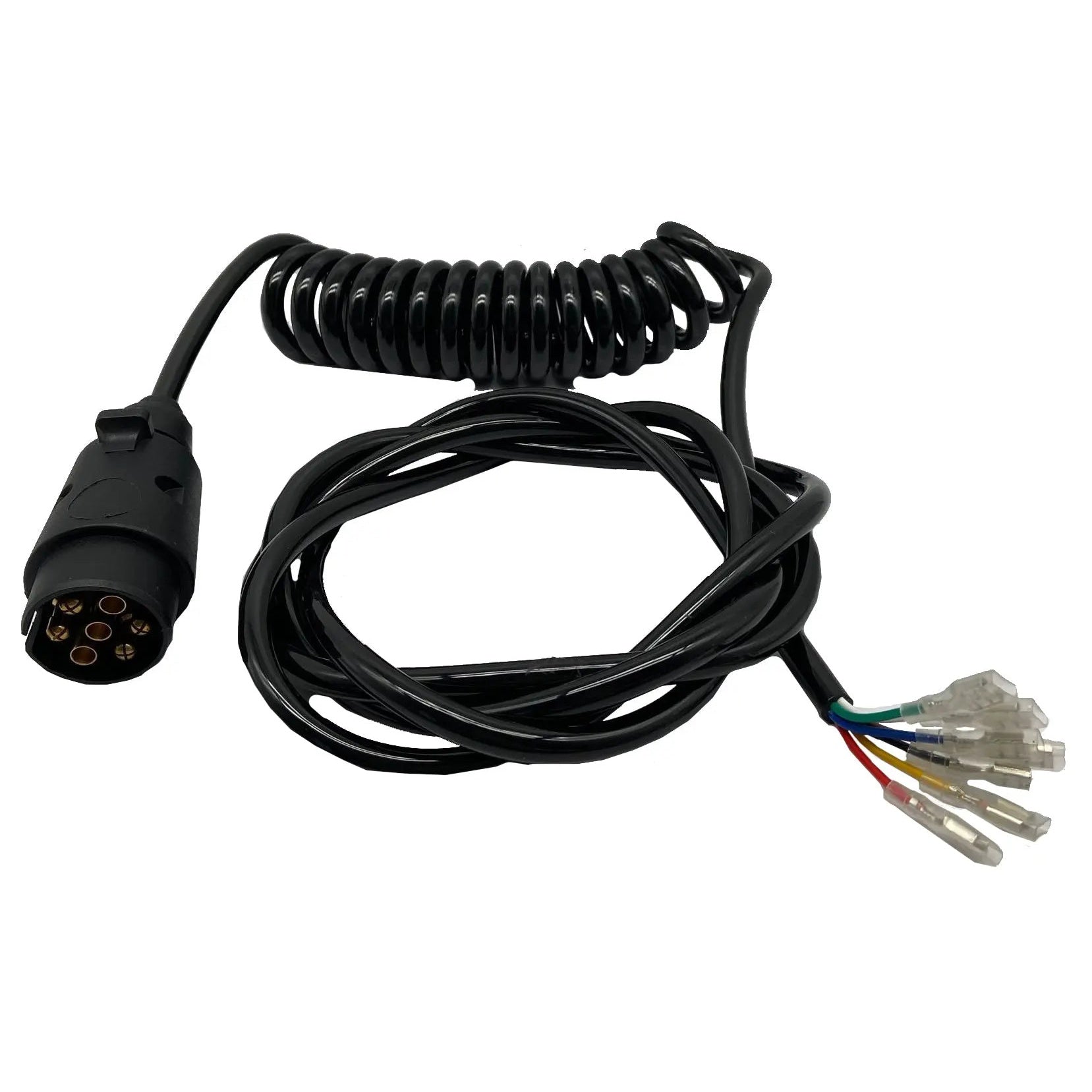 Cable Trailer Extension 7 Pin 7 Core Curly,Lucar