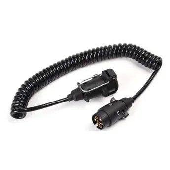 Cable Trailer Extension M/F 7Pin Curly 3.5M